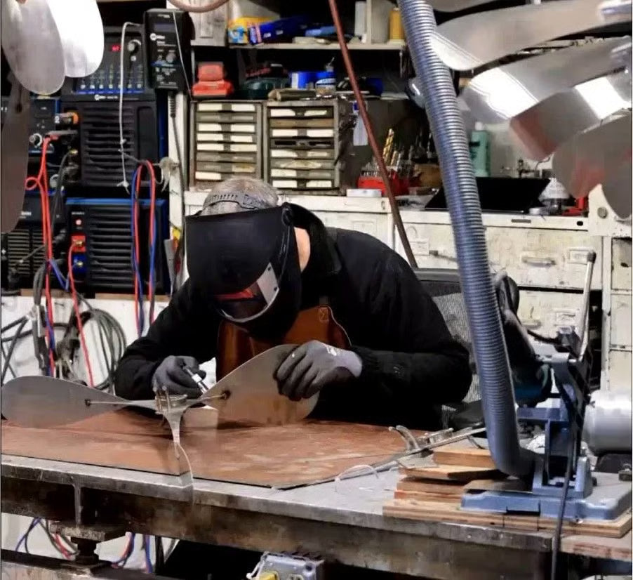 Aurelium™ | 2025 – DualMotion Kinetic Garden Sculpture