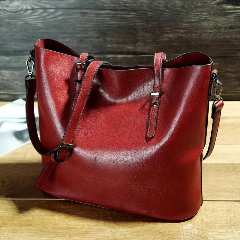 Lunira™ | 2025 – Madison Vintage Leather Satchel
