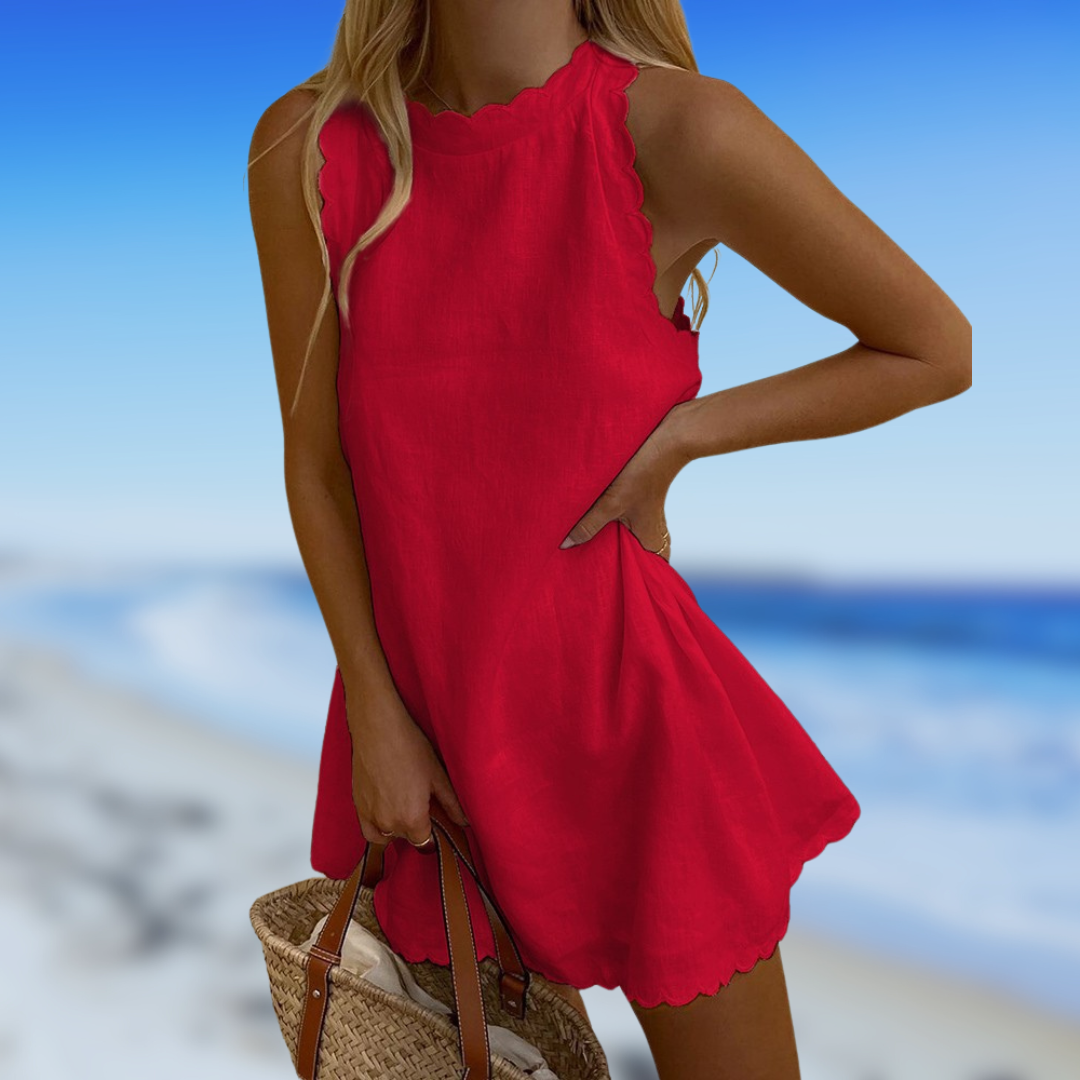 Solara™ | 2025 – Breezy Linen Summer Dress