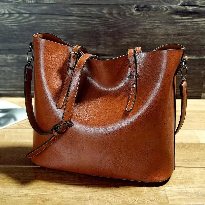 Lunira™ | 2025 – Madison Vintage Leather Satchel