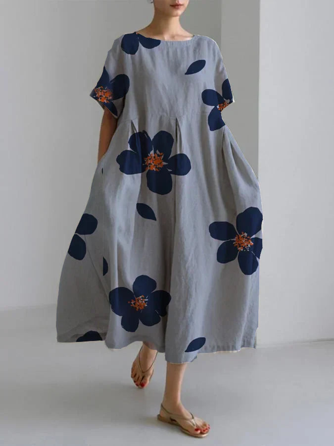 Liora™ | 2025 – Elegant Floral Flow Dress