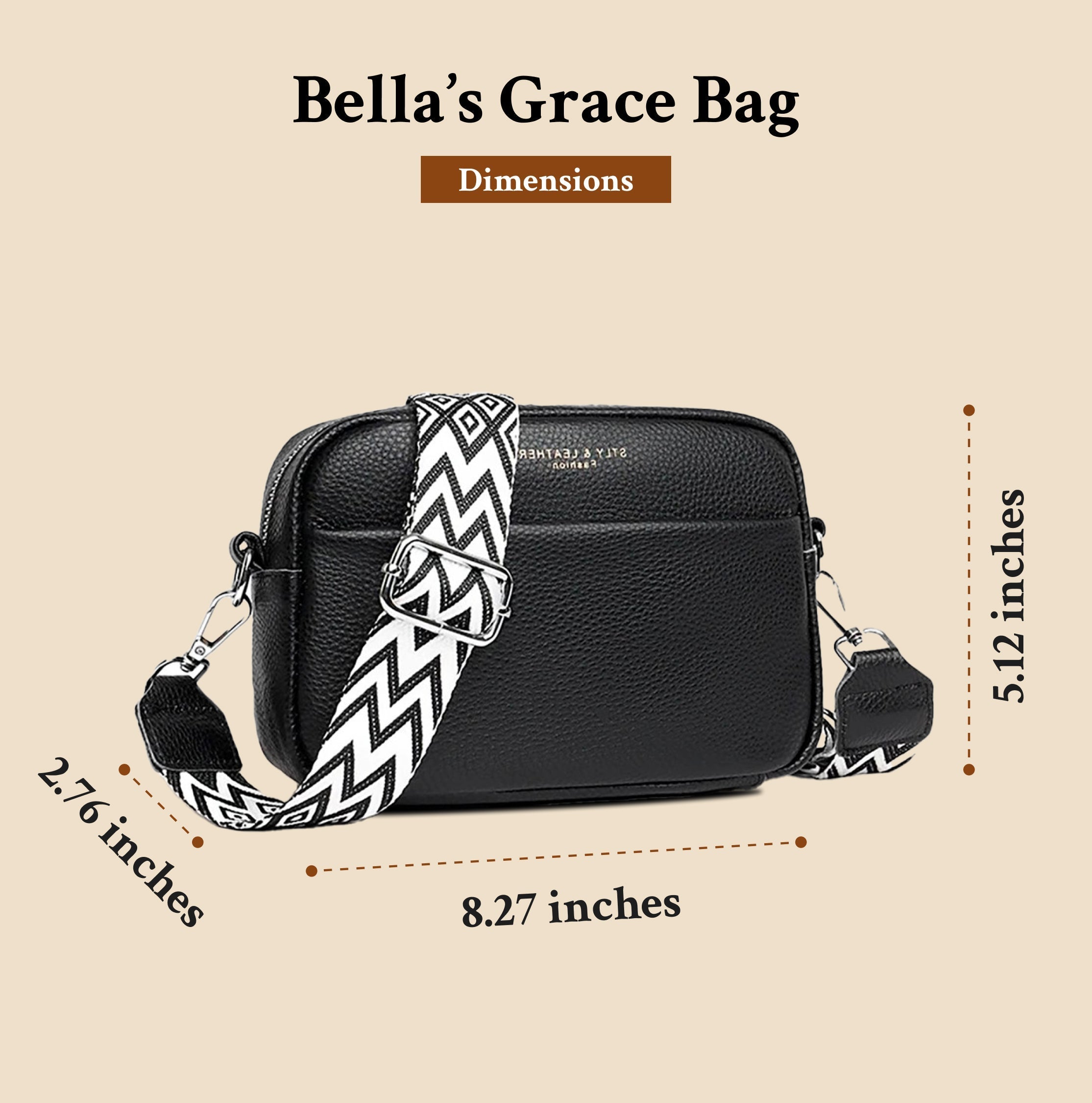 Belvaya™ | 2025 – Gracebound Crossbody Bag