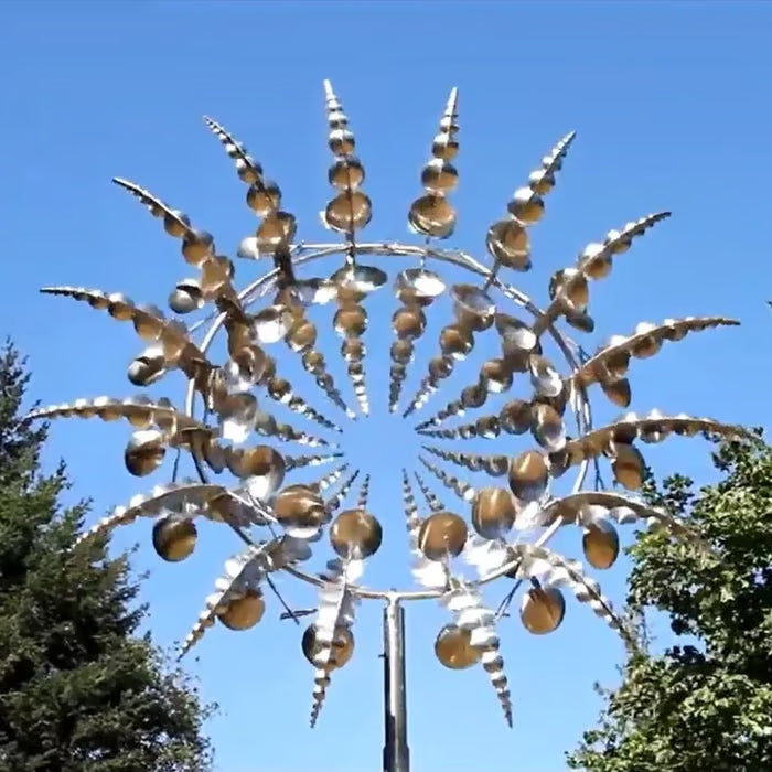 Aurelium™ | 2025 – DualMotion Kinetic Garden Sculpture