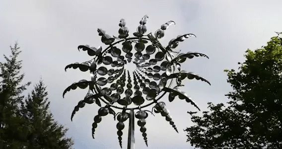 Aurelium™ | 2025 – DualMotion Kinetic Garden Sculpture
