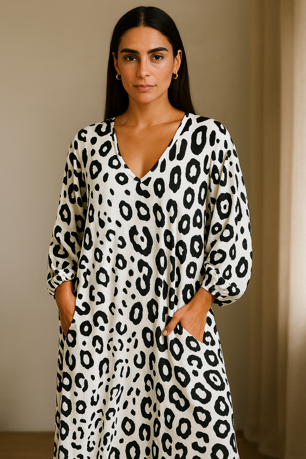 Chloe Elise™ | 2025 Fashionable safari dress