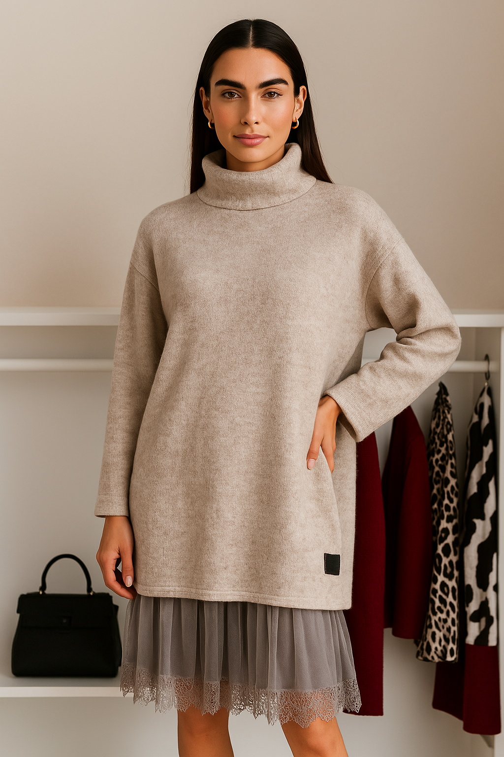 Natalie Belle™ | 2025 Chic woman sweatshirt