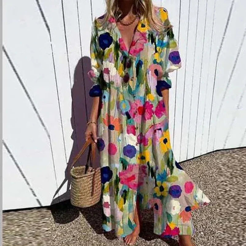 Odalis™ | 2025 – Free-Spirit Boho Maxi Dress