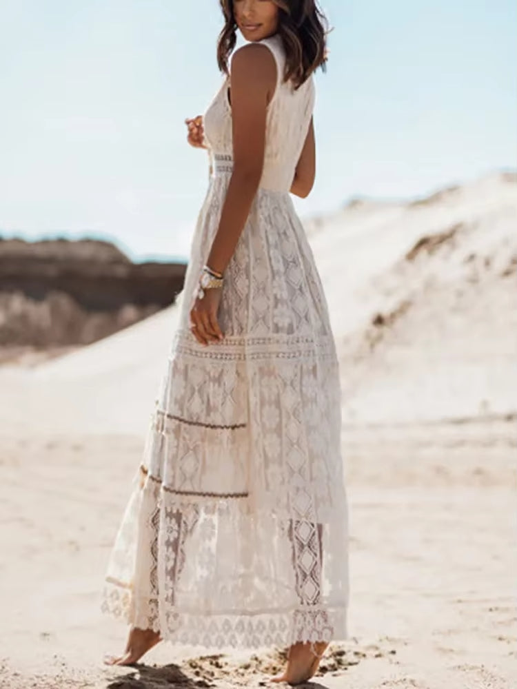 Soléa™ | 2025 – The Bohemian Luxe Midi Dress