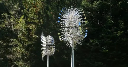 Aurelium™ | 2025 – DualMotion Kinetic Garden Sculpture