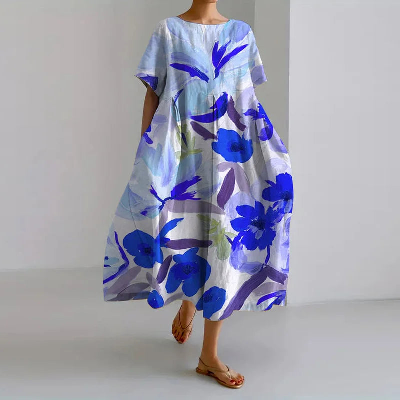 Elanora™ | 2025 – Flowing Floral Summer Dress