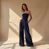 Lina™ | 2025 Strapless Wide-Leg Jumpsuit