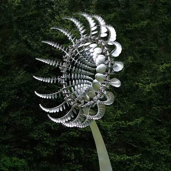 Aurelium™ | 2025 – DualMotion Kinetic Garden Sculpture