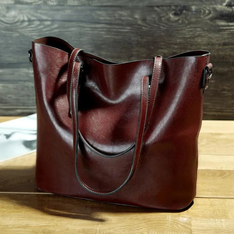 Lunira™ | 2025 – Madison Vintage Leather Satchel