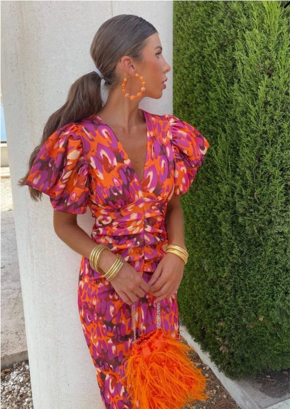 Solandra™ | 2025 – Radiant Flow Maxi Dress