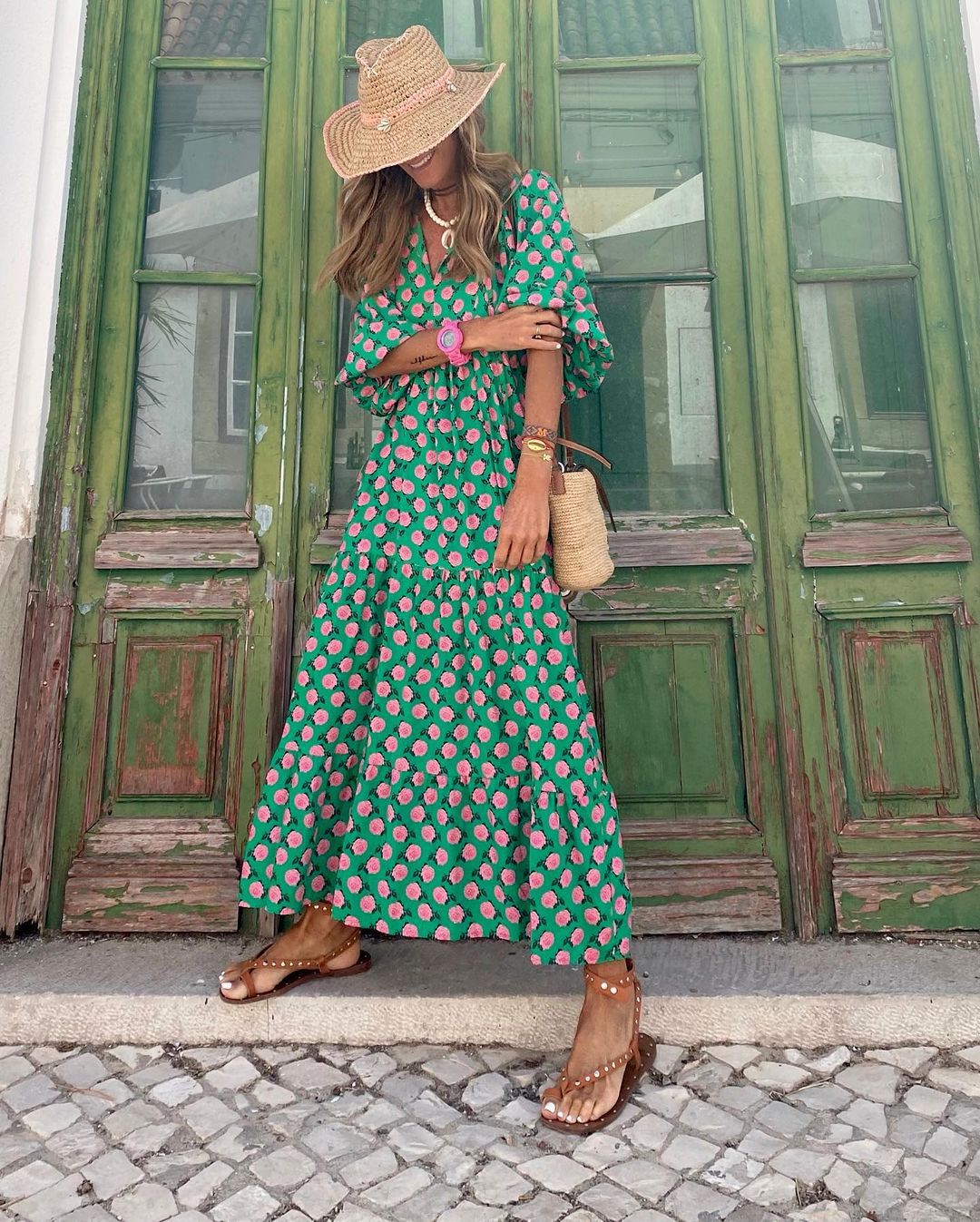 Lyanna™ | 2025 – Bohemian Summer Maxi Dress