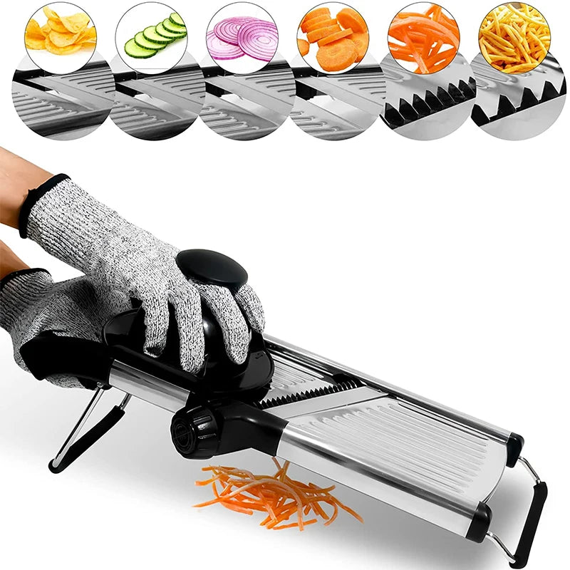 Vora™ | 2025 Adjustable Mandoline Pro Set