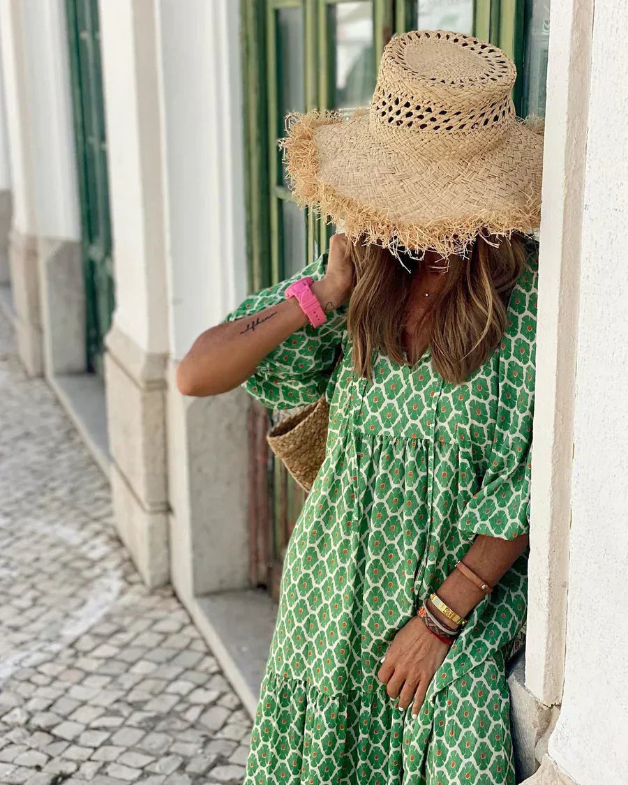 Lyanna™ | 2025 – Bohemian Summer Maxi Dress
