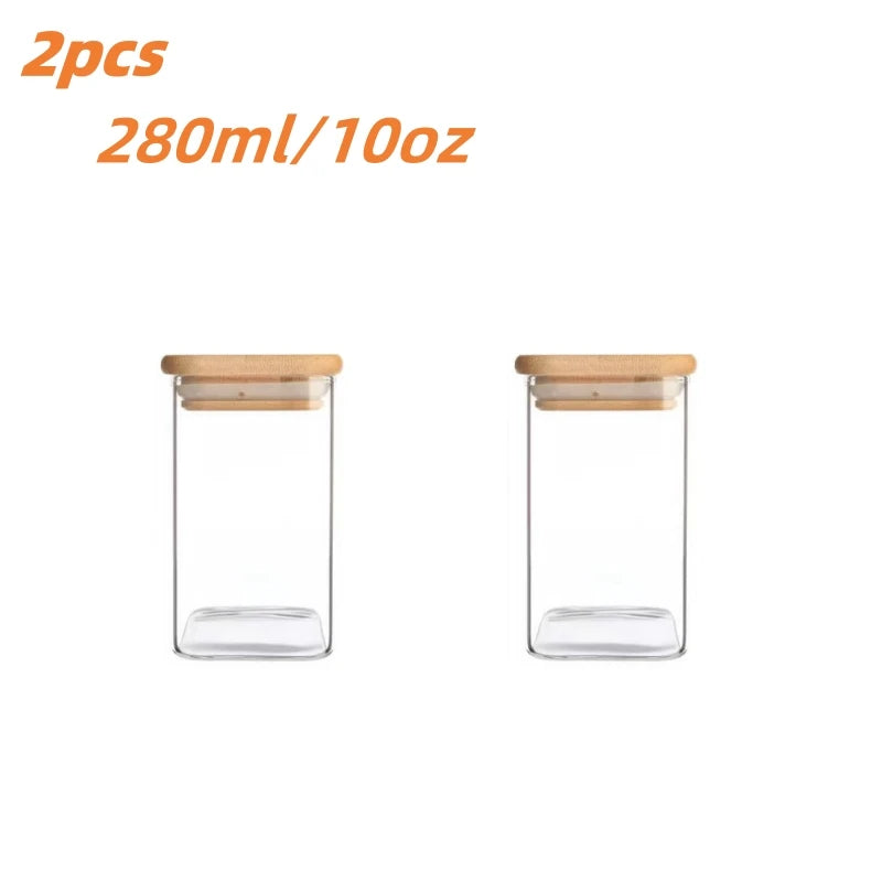 Teko™ | 2025 Airtight Bamboo Storage Jars