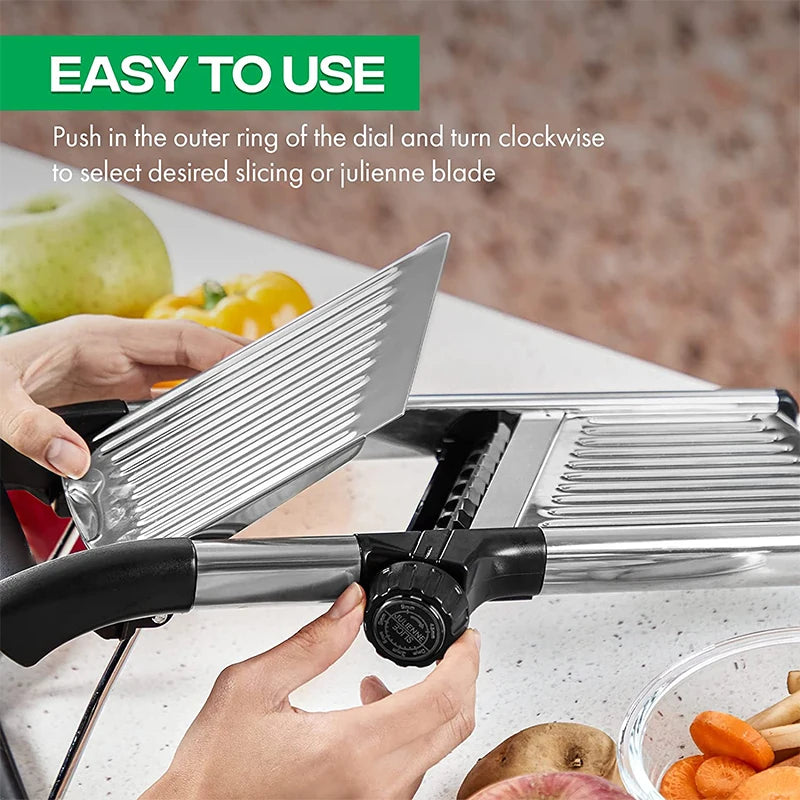 Vora™ | 2025 Adjustable Mandoline Pro Set