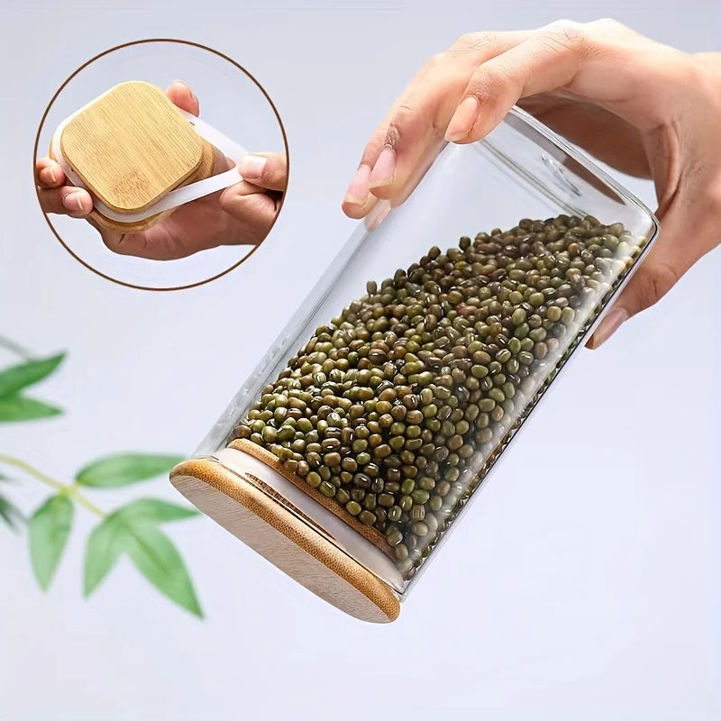 Teko™ | 2025 Airtight Bamboo Storage Jars