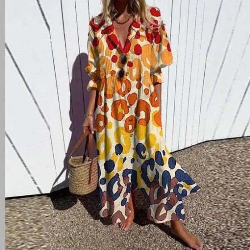 Odalis™ | 2025 – Free-Spirit Boho Maxi Dress