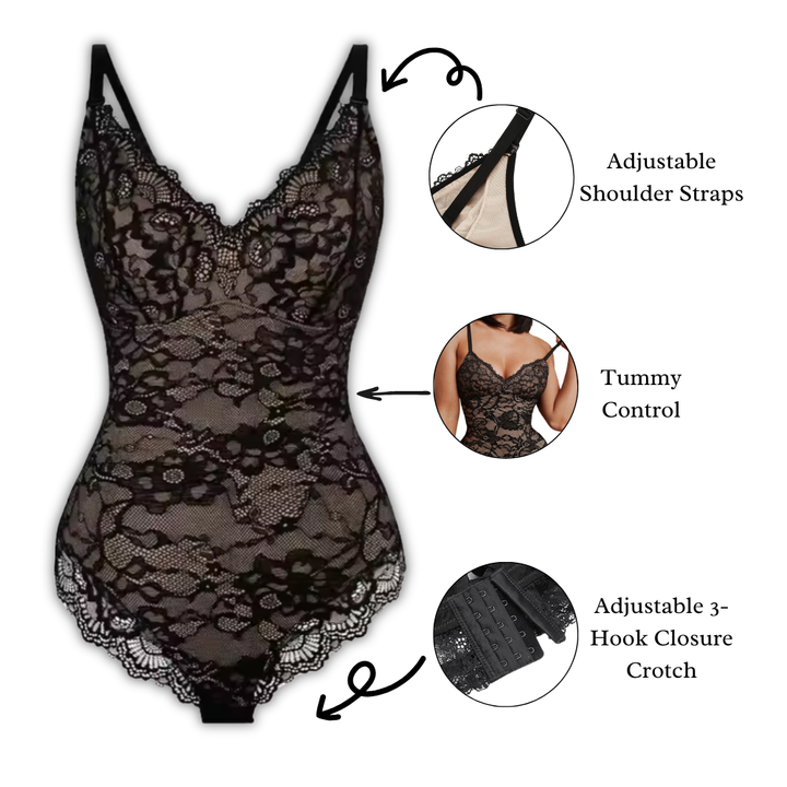Serena™ | 2025 Sculpting Lace Bodysuit