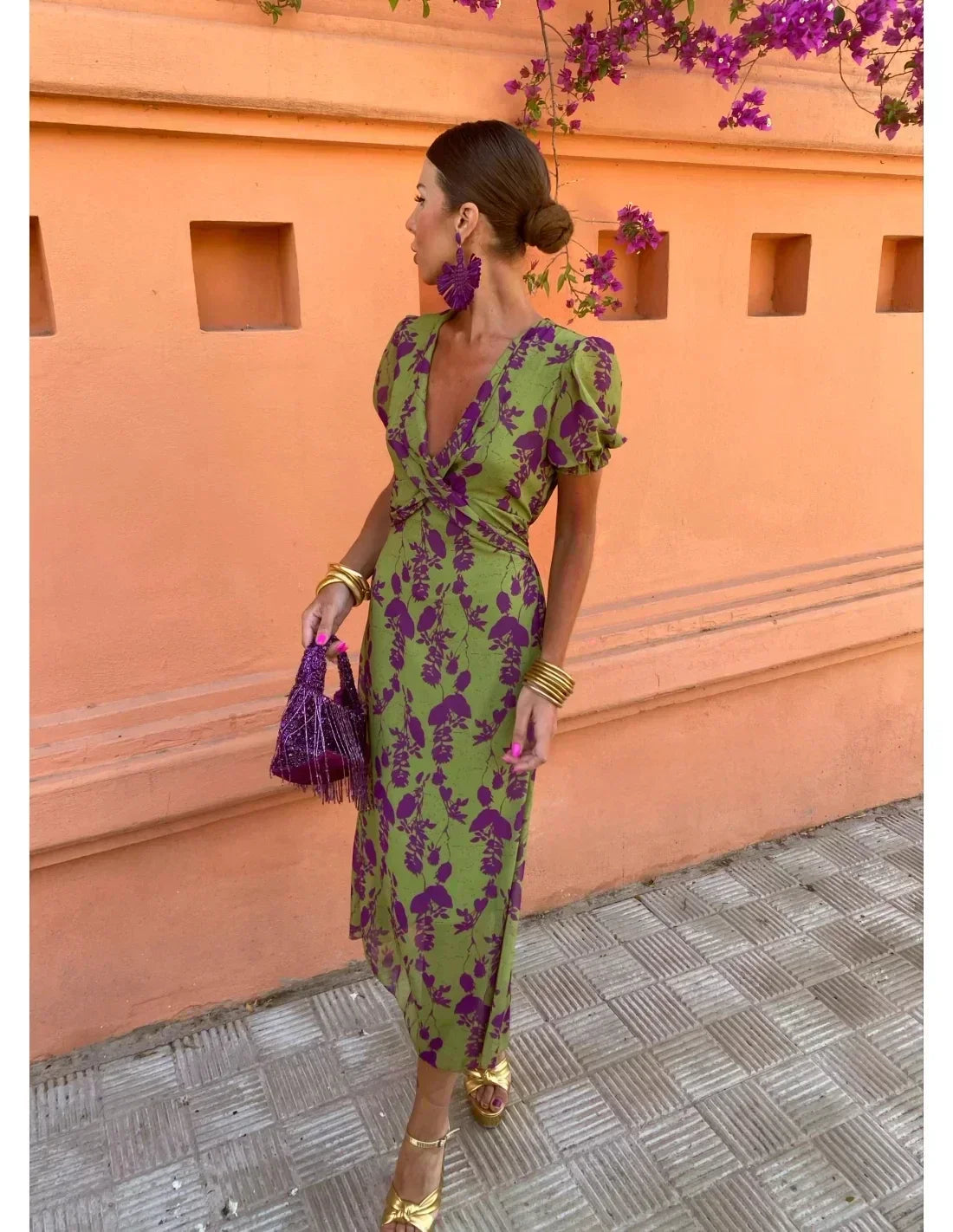 Celia™ | 2025 Elegant Floral Dress