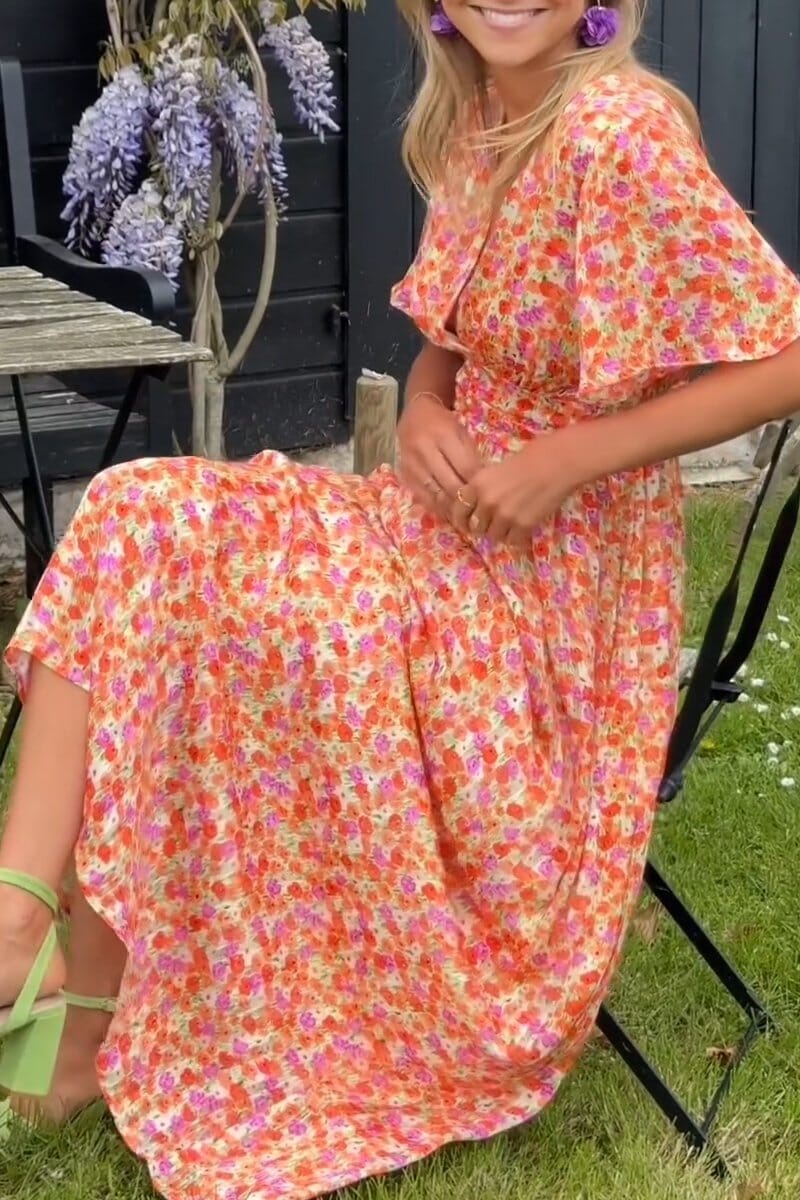 Elanora™ | 2025 V-Neck Maxi Dress