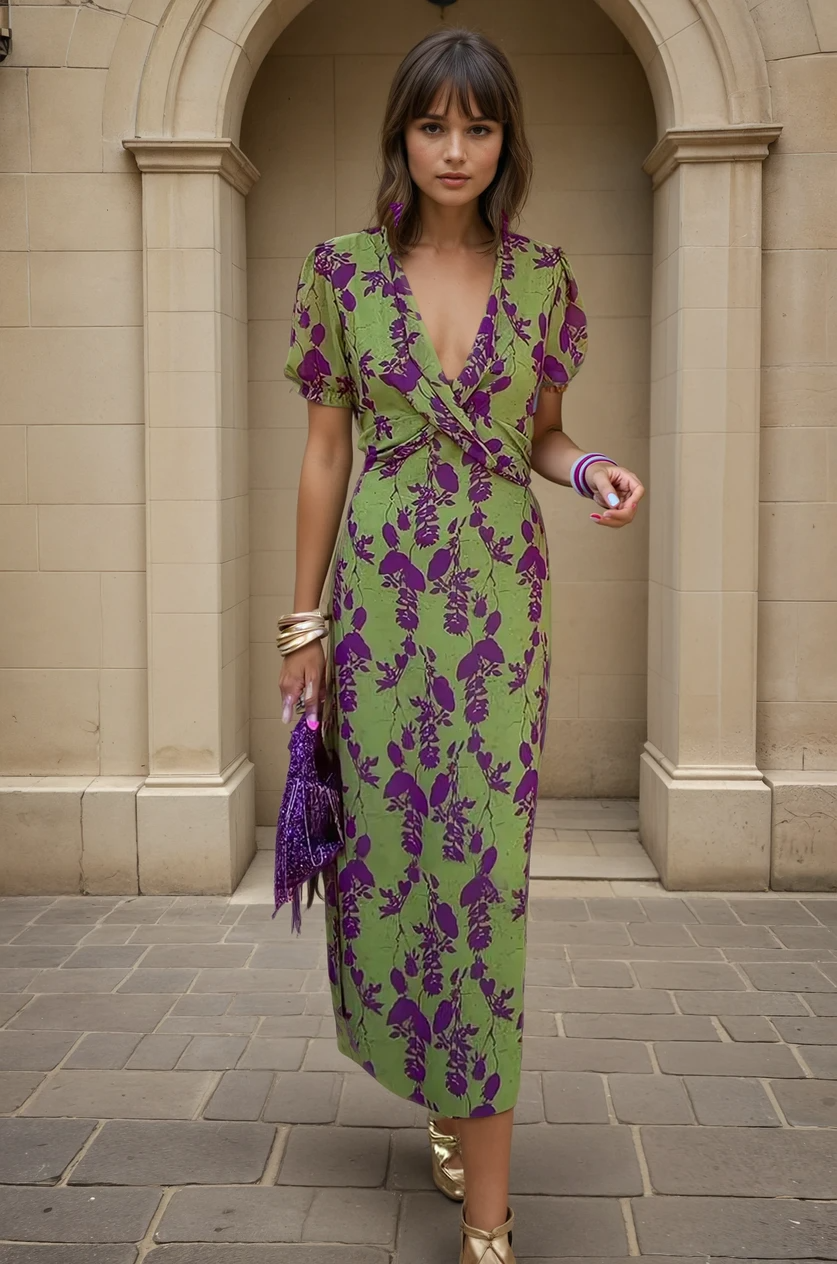 Celia™ | 2025 Elegant Floral Dress
