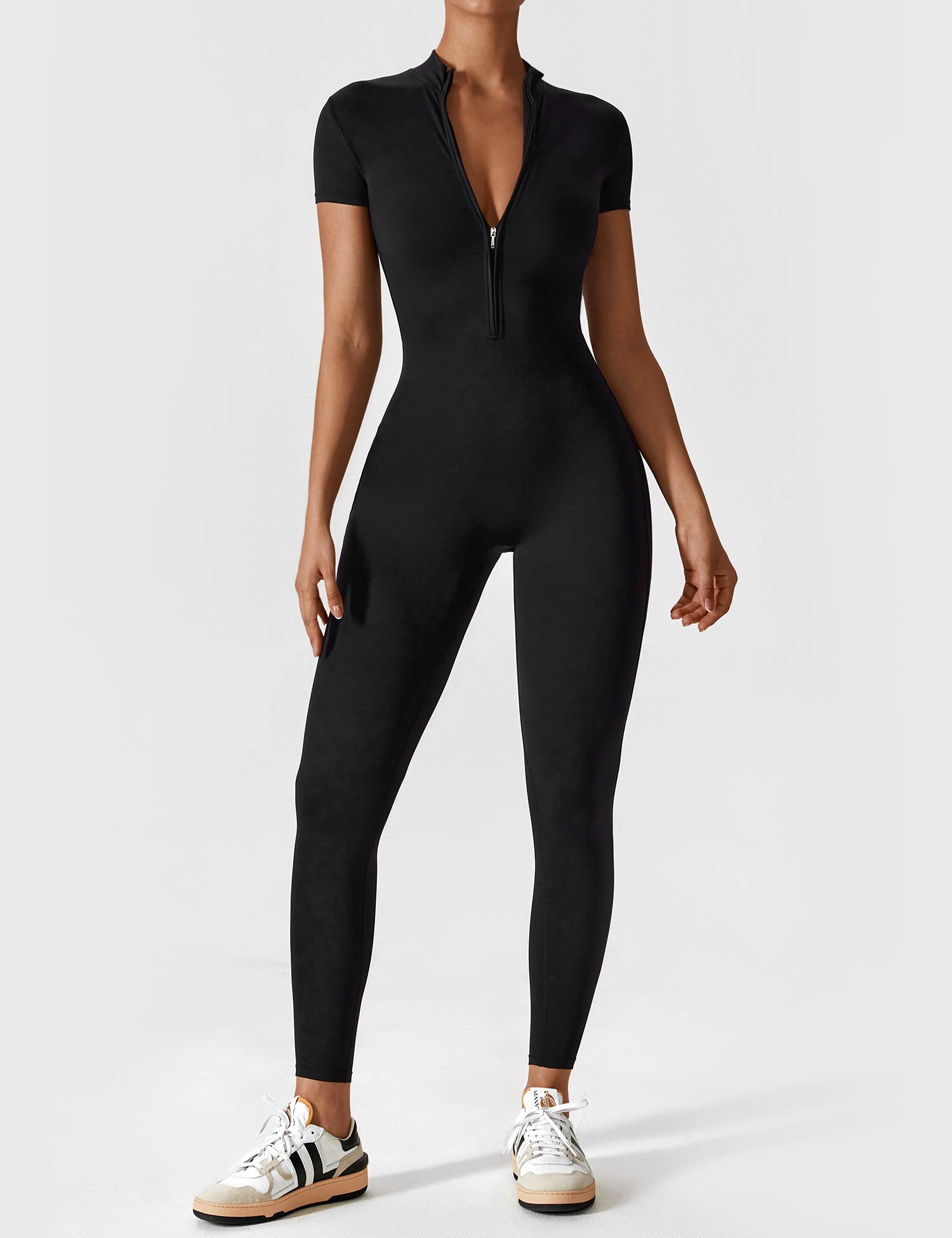 Mia™ | 2025 Elegant jumpsuit Shortsleeve